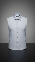 Pale Silver formal dress shirt